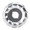 5pcs/set ahşap öğütme tekerleği 12 diş şekillendirme disk açısı öğütücü zinciri disk parlatma aracı