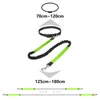 Dog Collars Adjustable Hand Free Leash For Pet Walking Running Jogging Waist Belt Chest Strap Traction Rope Supplies