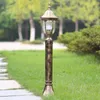 Mode Jardin Pelouse Lampes Vintage Extérieur Lumières Jardin Bollards Décoration Lampki Ogrodowe