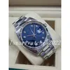 NF Perfect Men Watch V5 버전 41mm Sapphire Blue Diamond Lue Luminous Bracelet Cal.2813 Movement Stainless Automatic Mechanical Watches Mens.