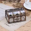 Retro Kunststoff Transparent Pirate Schatz Box Party Liefert Kristall Edelstein Schmuck Lagerung Organizer Schmuckstück Andenken Schatz RRB16314