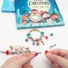 Festive Supplies Christmas 24 Countdown Advent Surprise Blind Box Creative DIY Beading Christmas Gift