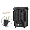Electric Space Heater Indoor Portable Heaters with Overheat Protection Mini Fast Heating Room Small Ceramic Heater for Office