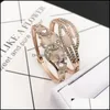 Charm Bracelets Charm Bangle Bracelet Rose Gold Sier Mix Different Styles Wholesale Cat Eye Gem Rhinestone Jewelry Korean Fashion Dr Dhqjz