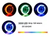 Bandes Led RGB Strip SMD Flexible Soft Tape Ribbon 120 Leds/m 600 Leds 5m Ice Blue/Rose/Red DC12V 24v Étanche Non étanche
