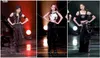 Kvinnors tv￥bitar byxor kpop koreansk tjejgrupp vintage bred ben h￶g midja rak last jazz hip hop slim sling v￤st toppar kvinnor set