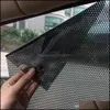 Car Stickers 63Cm X 42Mm 2Pcs Per Set Pvc Car Accessories Curtain Windshield Sticker Sun Shade Uv Protection Side Window Film Drop D Dhkqc