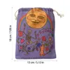 Storage Bags Soft Beautiful Divination Tarots Jewelry Candy Gift Card Pouch Dice Bag Printed