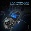 Bluetooth Car Kit Bluetooth Car FM -передатчик o Адаптер приемник беспроводной ручной комплект w 1,44 дюйма с капля