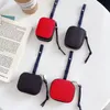 Accessori per cuffie di design per AirPods 1 2 3 Cuscini per cuffie Bluetooth di lusso Fashion Zipper Lanyard Style Cover antiurto Shell Top
