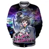 Men's Jackets Japanese Anime Black Summoner 3D Casual Long Sleeve Baseball Jacket Women Clothes Fashion Kpop Tops