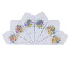 Бабочка хлопковые платки цветочный принт для женщин, девочка, открытая сельская дорожная аксессуара 1 сент