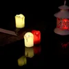 LED Flimeless Candle Plastic Symulowany płomienie Światła Świata Święta Świąteczne przyjęcie domowe Dekoracja domu