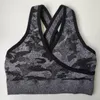 Yoga Outfit Nepoagym CAMO Women Seamless Sports Bras Medium Support Sport Bra Push Up Breathable Fitness Padded