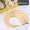 613 PU Skin Hair Hair Extensions 100% Brazylian Human Hair Extension 2,5 g/kawałek 40pcs 100G proste włosy Bella Full Head