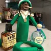 Snoop on A Stoop Hip Hop Lovers Cross Border Snooping Bent Over Christmas Elf Resin Doll P1124