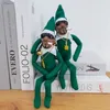 Snoop on a Stoop Christmas Toys And Supplies Elf Doll Spy on A Bent Hip Hop Lovers Toy Xmas New Year Festival Party Decorations