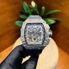Luksusowe męskie zegarek mechaniczny Milles Automatyczne wielofunkcyjne sporty z włókna węglowego Moda Spersonalizowane szwajcarskie zegarki na rękę