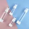 15ml 30ml 50ml 진공 빈 향수병 로션 로션 스프레이 airless 펌프 병 화장품 여행 메이크업 병 빠른 배