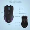 Mice Jelly Com USB-C Wireless Mouse LED Rechargeable Type-C Mause for Macbook Laptop Computer Silent Click Jiggler Mouse 2.4G USB T221012