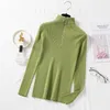 Women's Sweaters Ring Half Zipper High Neck Bottoming Shirt Women Self-cultivation Wild Chest Sweater Pullover Long-sleeved 9031003