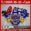Fairings & Tank For SUZUKI SRAD TL-1000 TL 1000 R 1000R TL1000R 98 99 00 01 02 03 Bodywork 162No.48 TL-1000R 1998 1999 2000 2001 2002 2003 TL1000 R 98-03 Fairing orange stock