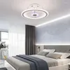Remote Control LED Ceiling Fan Modern Lamp With 50cm Bedroom Decoration Application Accessories