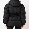 여성 디자이너 다운 재킷 퍼퍼 재킷 패션 캐주얼 후드 fourrure 겉옷 따뜻한 코트 두꺼운 따뜻한 윈드 브레이커 코트 아웃웨어 파카 남성 의류