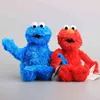 Große Größe 28–35 cm, 9 Stile, Sesamstraße, Elmo-Keks, Bert Grover, großer Vogel, gefülltes Plüschtier, weiche Puppen für Kinder, süßes Geschenk 220121