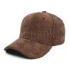 Весенне-осенняя вельветовая бейсболка унисекс винтажная бейсбольная кепка женская мужская уличная регулируемая хип-хоп Gorras Snapback DE545