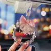 Interior Decorations High End Creative Design Car Rearview Mirror Pendant Jewelry Crystal Home Office Decoration