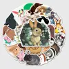 50Pcs Cute Rabbit Waterproof Vinyl Stickers Decals for Laptop Water Bottles Bike Skateboard Luggage Computer Toy Phone Snowboard DIY for Kids Girls Teens TZ274