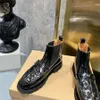 2022 Designer schoenen vrouwen retro laarzen enkel mode nieuwe grafiek martin rois laars winterplatform fahsion love pijl echt lederen splitsing zwart wit bruin maat 35-40