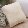45x65cm kalınlaşmış polyester battaniye düz renkler yumuşak sıcak peluş battaniye kış tembel ofis yatak kanepe ev aksesuarları bh7718 tyj