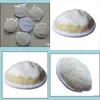 Bath Brushes Sponges Scrubbers 10Cm Round Shaped Natural Loofah Pad Exfoliating Face Sponge Remove The Dead Skin Spa Mas Powerf C Dhist