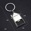 Creative House keychain keychain pendant real state bottion chiewchains keychains promition gift keyring