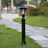 Mode Jardin Pelouse Lampes Vintage Extérieur Lumières Jardin Bollards Décoration Lampki Ogrodowe