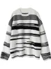 Women's Knits Tees 2022 Autumn Winter Long Sleeve Pullover Women Sweater Fashion Irregular Striped Knitted Sweaters Korean New O-Neck Jumper Femme T221012