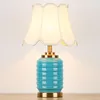 Table Lamps ORY Luxury Lamp LED Modern Desk Light Fabric Bedside Decorative For Home Foyer Bed Room Office Study