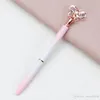 Diamond Butterfly Ballpoint Pen Bullet Type 1.0 Fashion Pens Office Stationery Creative Advertising 12 Colors