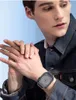 Бордж Nylon Apple Watch Ultra Band Bess 49 мм растягиваемые ремешки, совместимые с умными часами, 48 мм 40 мм 41 мм 42 мм 44 мм 45 мм мужские полосы 3 цвета доступные для интеллектуальных часов часов