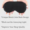 100% Natural 19 Mulberry Silk Sleep Mask Blindfold with Elastic Strap Soft Comfortable Night for Men Women Eye Blinder for Travel/Sleeping/Shift Work P1013