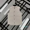 Gilet da uomo Piumini alla moda Senza piumino senza maniche Autunno Inverno Cappotti casual Capispalla Gilet impermeabili Cappotto per coppie Animale