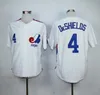 Gaoxin 2022 NOVO Baseball Jerseys Homens Mulheres Juventude Jersey Personalizado Montreal Expos Qualquer Nome Número 8 Gary Carter 45 Pedro Martinez Retro Vintage Top Ed