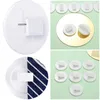 Shower Curtains 1pcs Self Adhesive Curtain Clips Windproof Splash Guard Bathroom Seamless Buckle