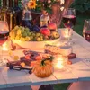 Decoración de fiesta 2022, calabazas de Halloween, calabaza de terciopelo falso, decoración de mesa de otoño de espuma pequeña, accesorios de pografía de Acción de Gracias