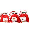 Christmas Decorations Tree Decoration 2022 Year Merry Happy Gift Bag Santa Claus Charm Ornaments Home Elf Reindeer Xmas Living Room