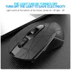 Мыши Беспроводная мышь Bluetooth Аккумуляторная мышь Ультратонкая бесшумная игровая мышь со светодиодной подсветкой 24 ГГц для iPad Компьютерный ноутбук Мыши T5201772