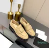 2022 nouvelle mode 5A Casual Chaussures Designer Respirant Mocassins Plat Simple Confortable Mode Luxe Design Femme Loisirs Avec Boîte top qualité