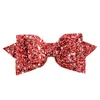 Children Fashion Hairpin 5 inch Swallowtail Bow Baby Headdress Sequin Girls Jewelry Hair Accessories Headwear Decoration